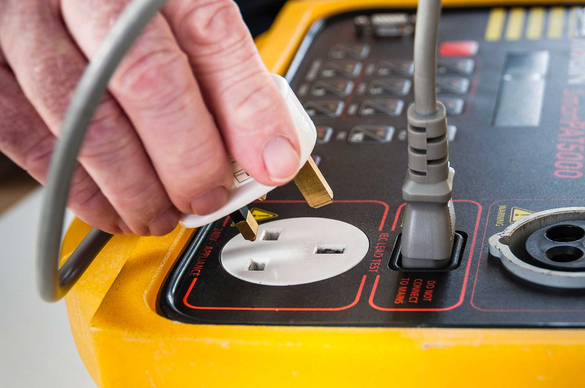 Testing voltage
