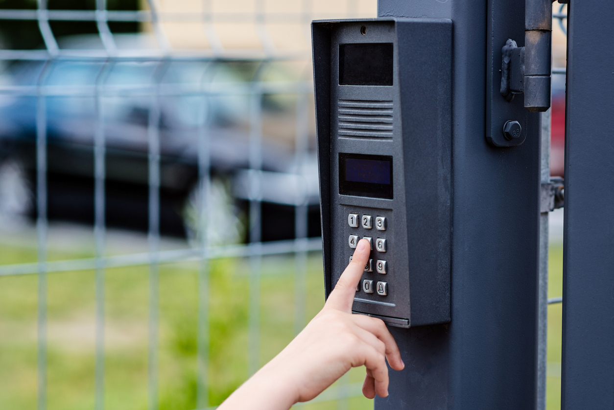 keypad for car entry